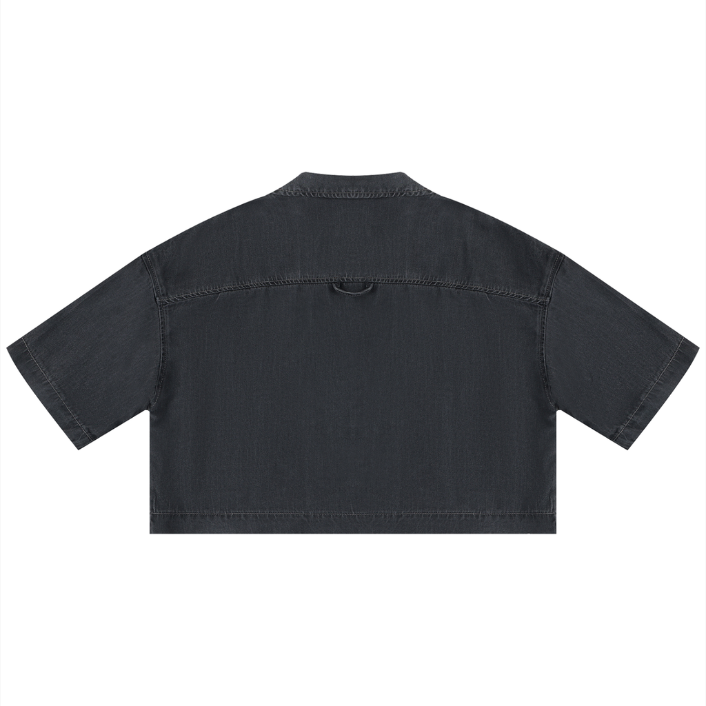 Women's Vintage Diamond Labs Research Cropped Shirt