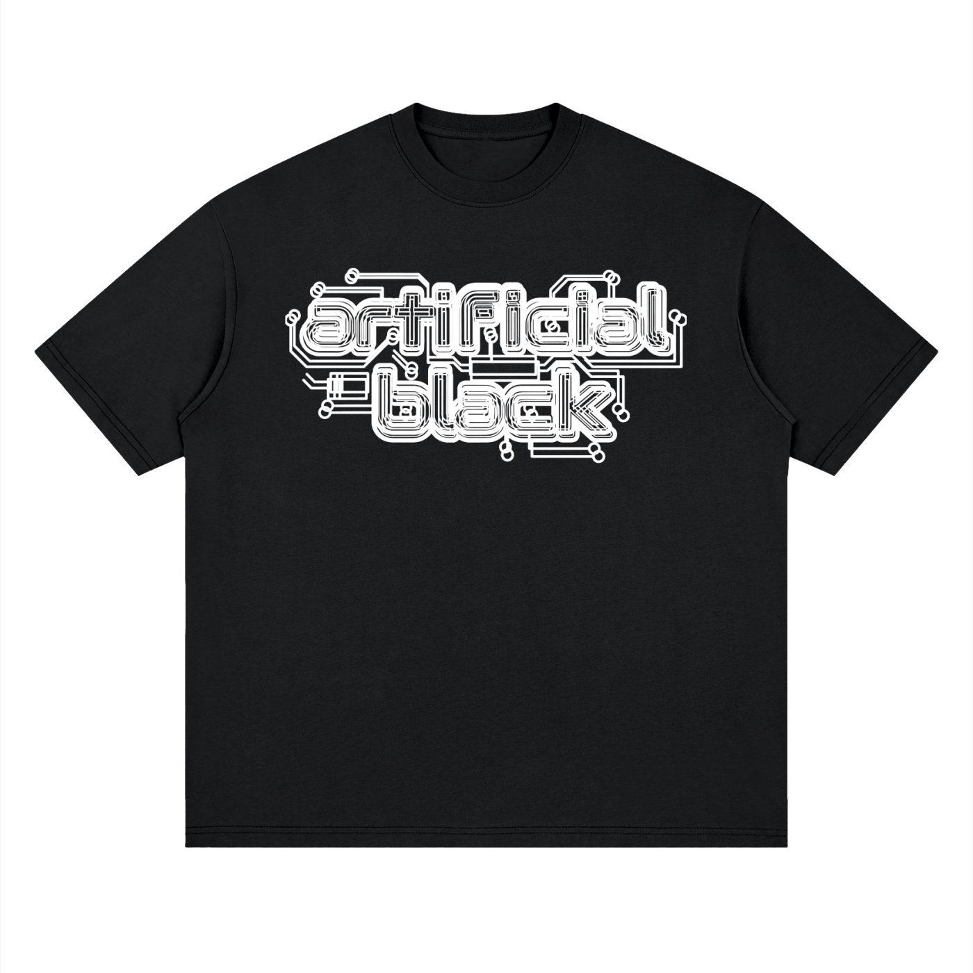 Static Logo Loose Drop Shoulder T