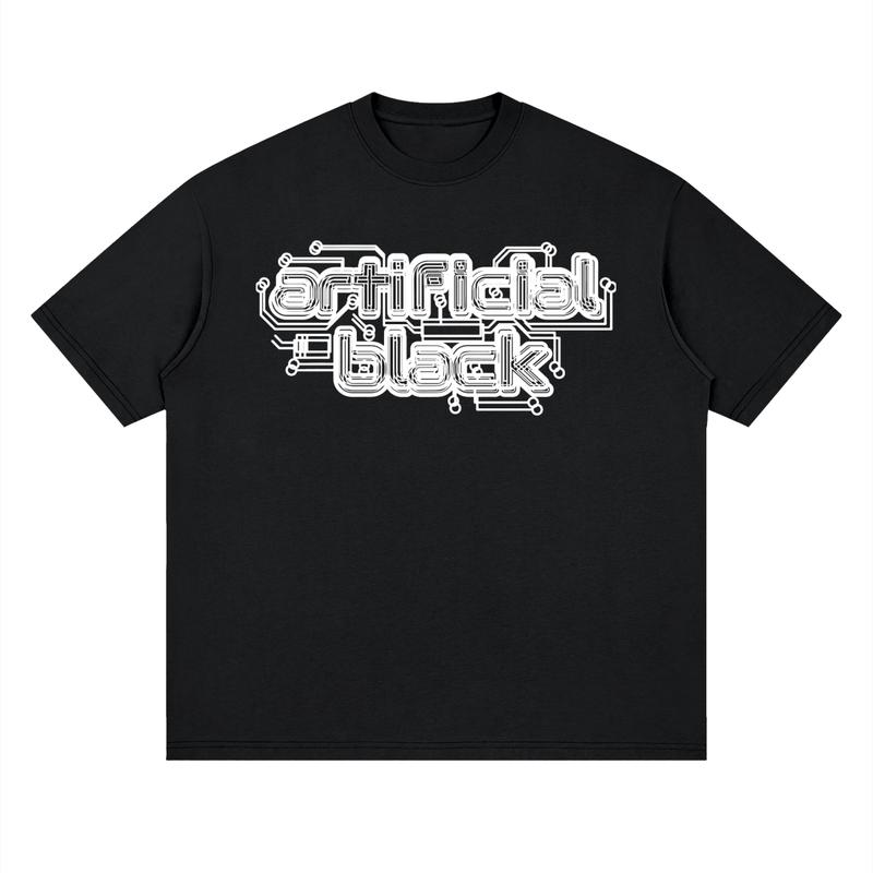 Static Logo Loose Drop Shoulder T
