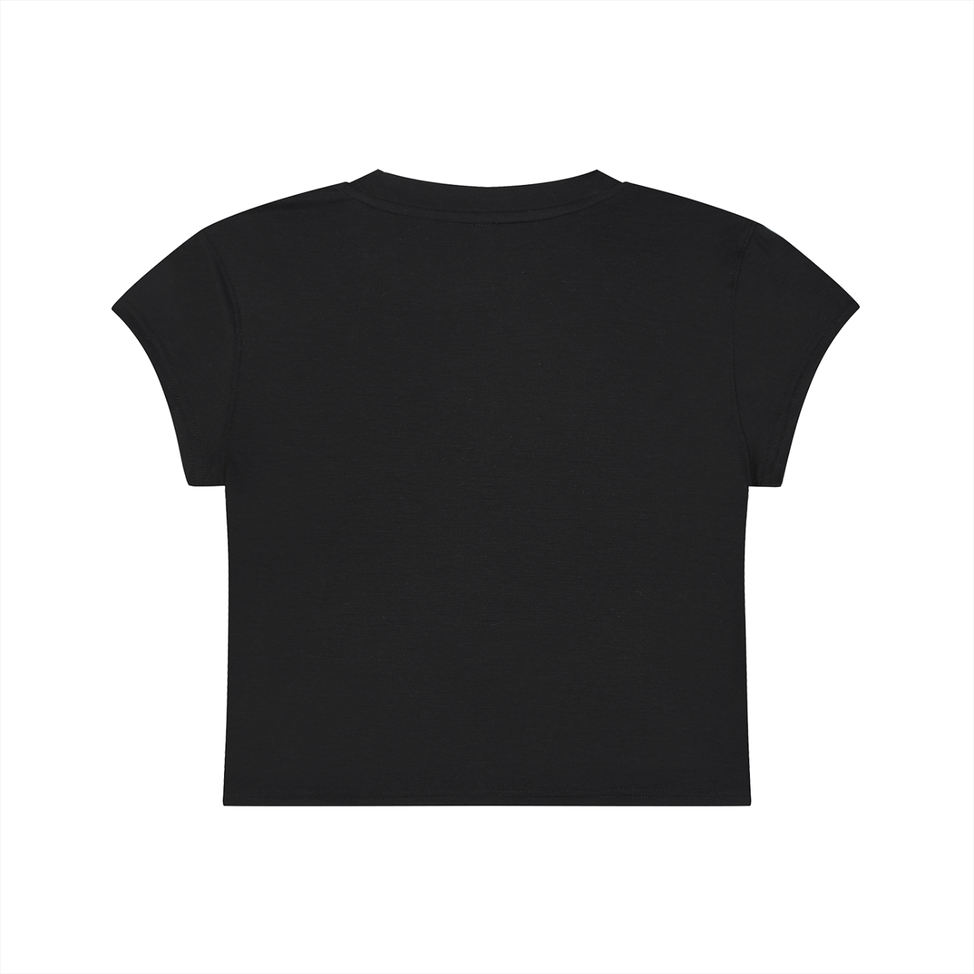 Women's Silicone Skin Cropped T-Shirt