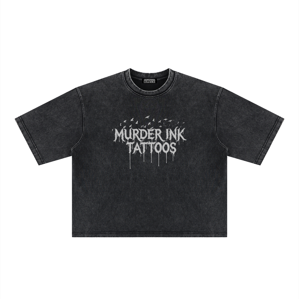 Unisex Murder Ink Tattoos Future Vintage T