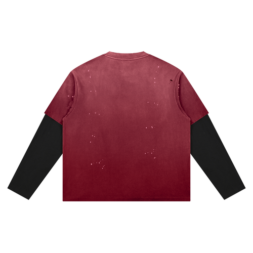 Unisex Vintage Wash Thrashcore Scrap Layers T