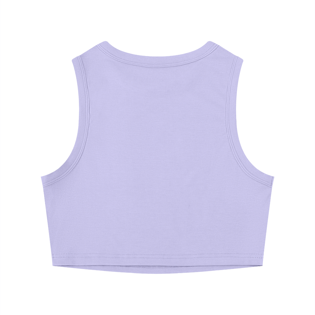 Digital Neon Crewneck Crop Tank