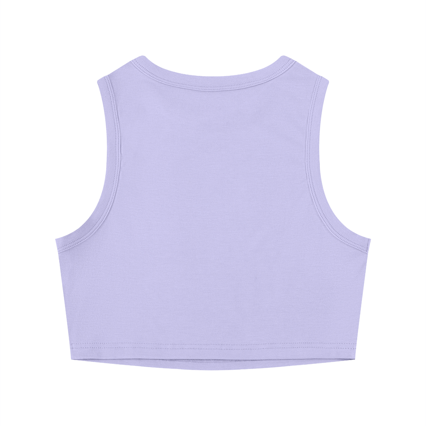 Digital Neon Crewneck Crop Tank