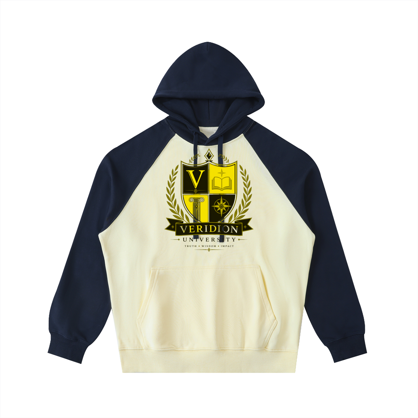 Veridion University Raglan Sleeve Hoodie