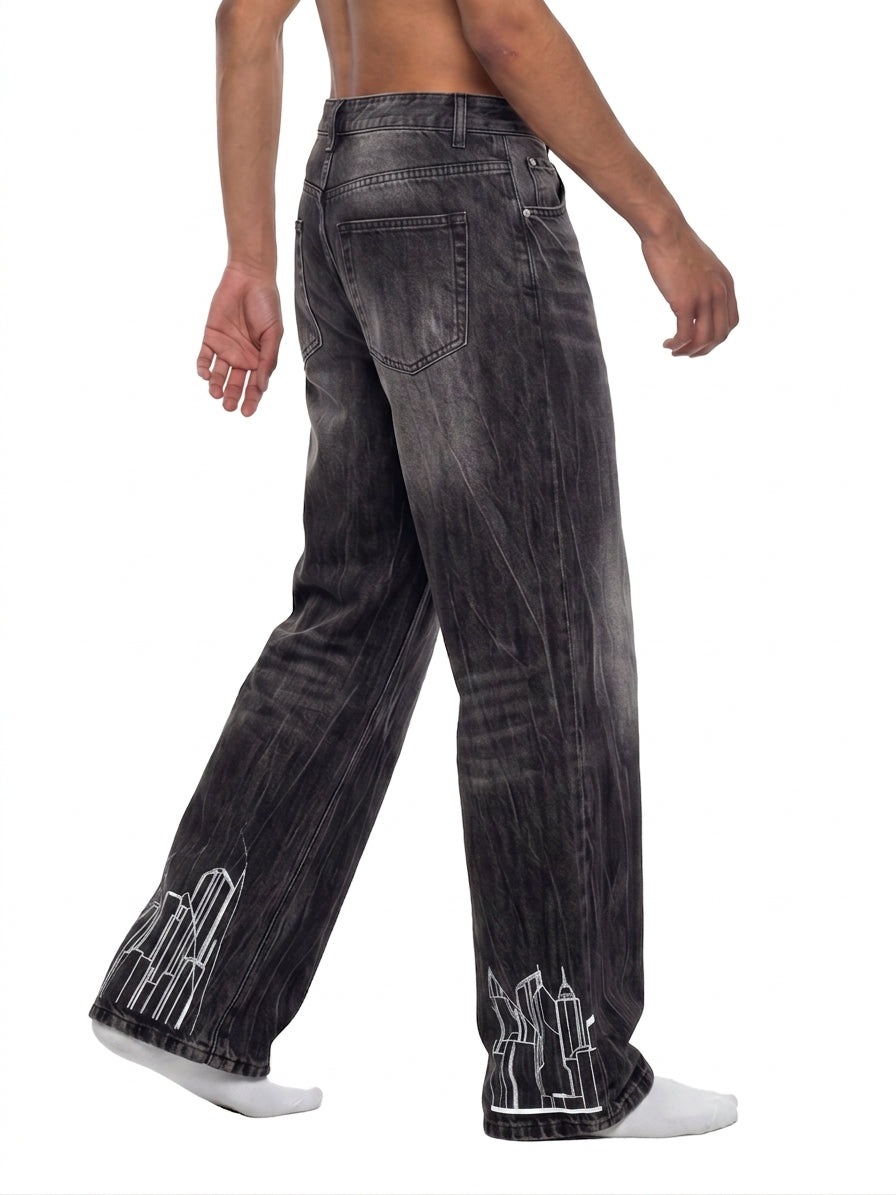 Men’s Future Vintage Veridion Wide Leg Jeans
