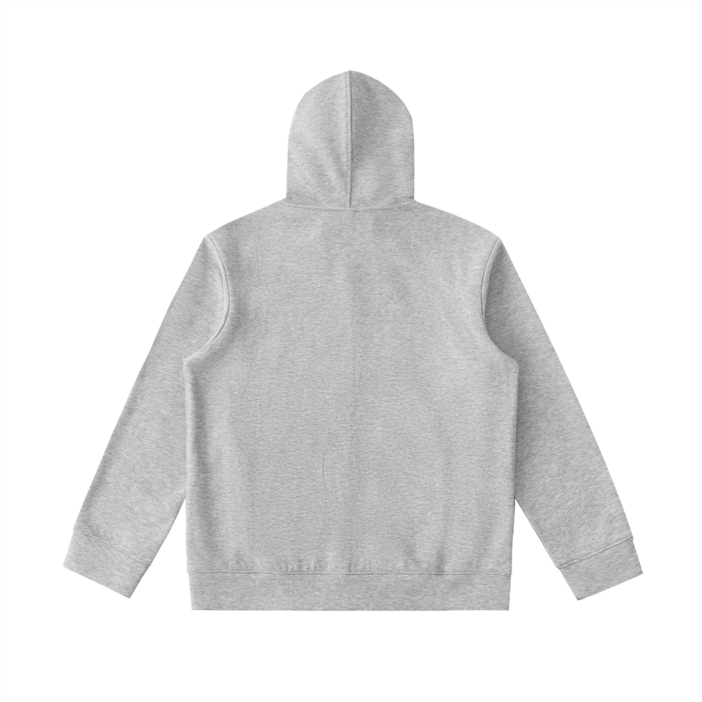 "NeonShadows" High Neck  Zip-Up Hoodie