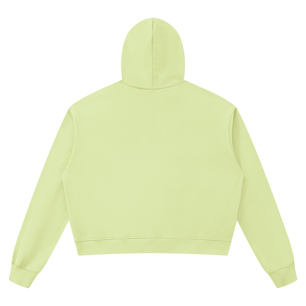 Unisex Boxy Raw Edge Hoodie