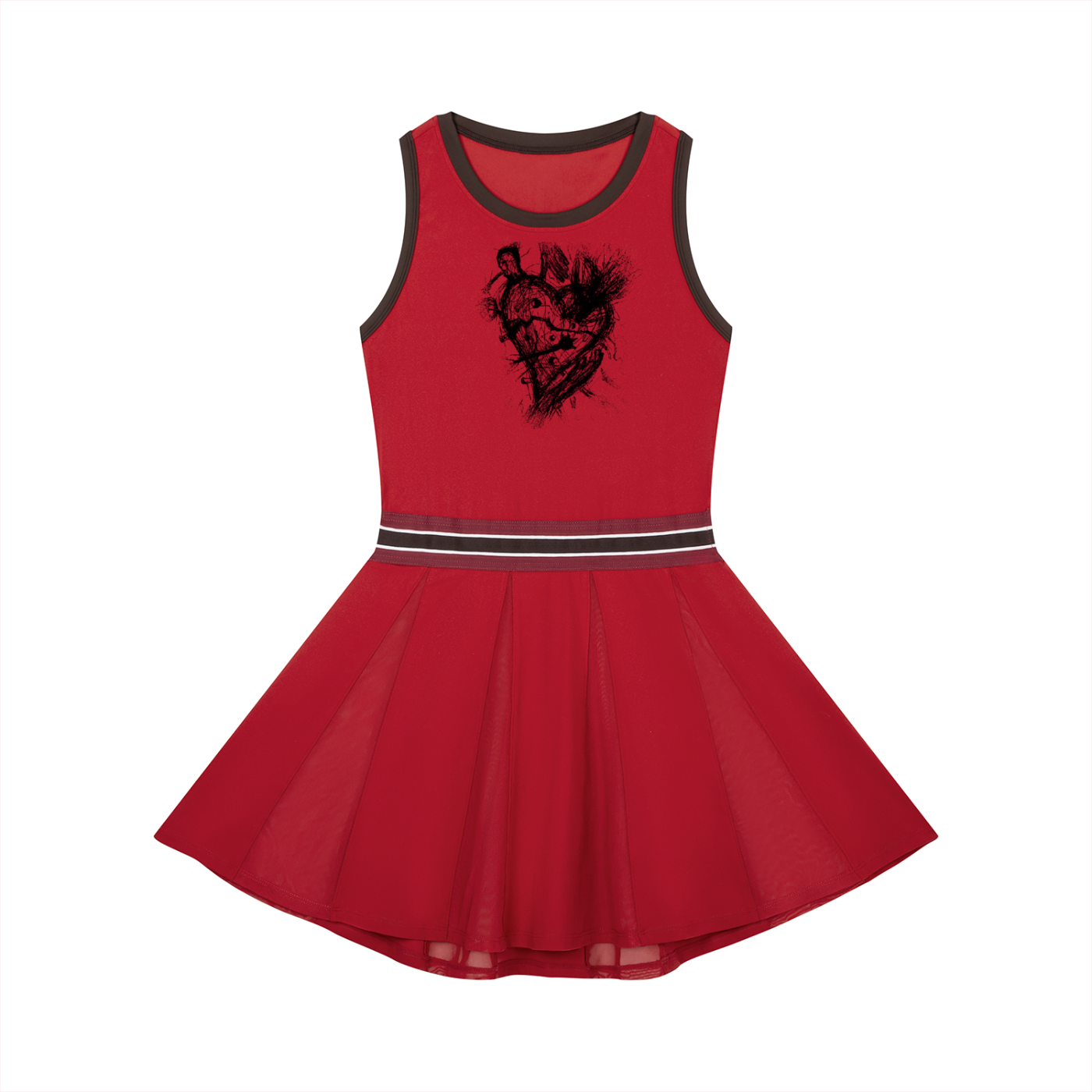 Montage Music A-Line Sleeveless Dress