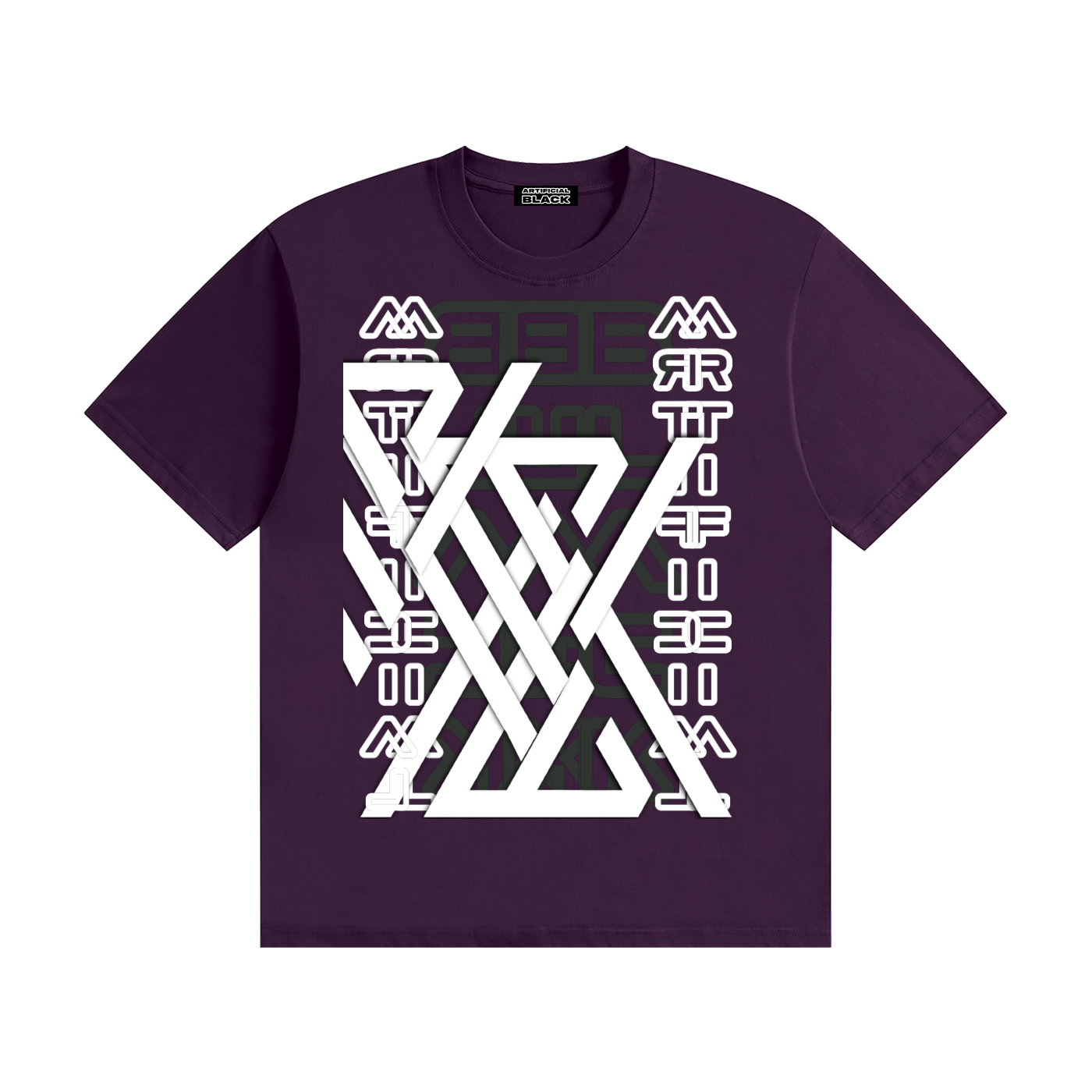 Abstract A.B. Cotton T-Shirt