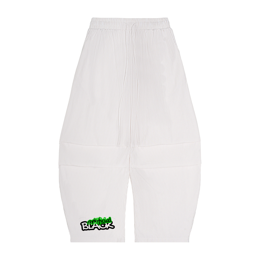 "Logo Foot Barrel Pants"