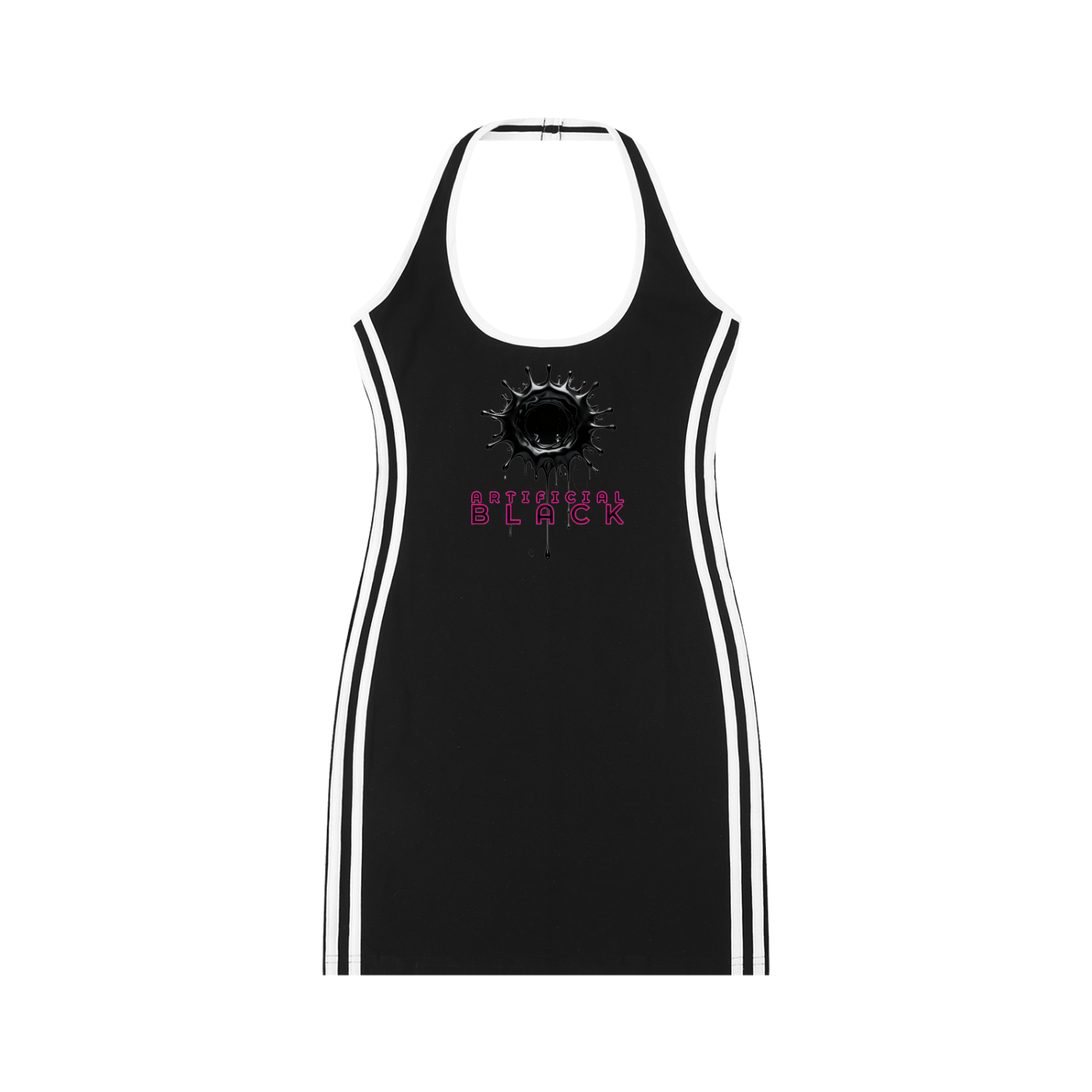 Women's Binding Tight Halter Dress