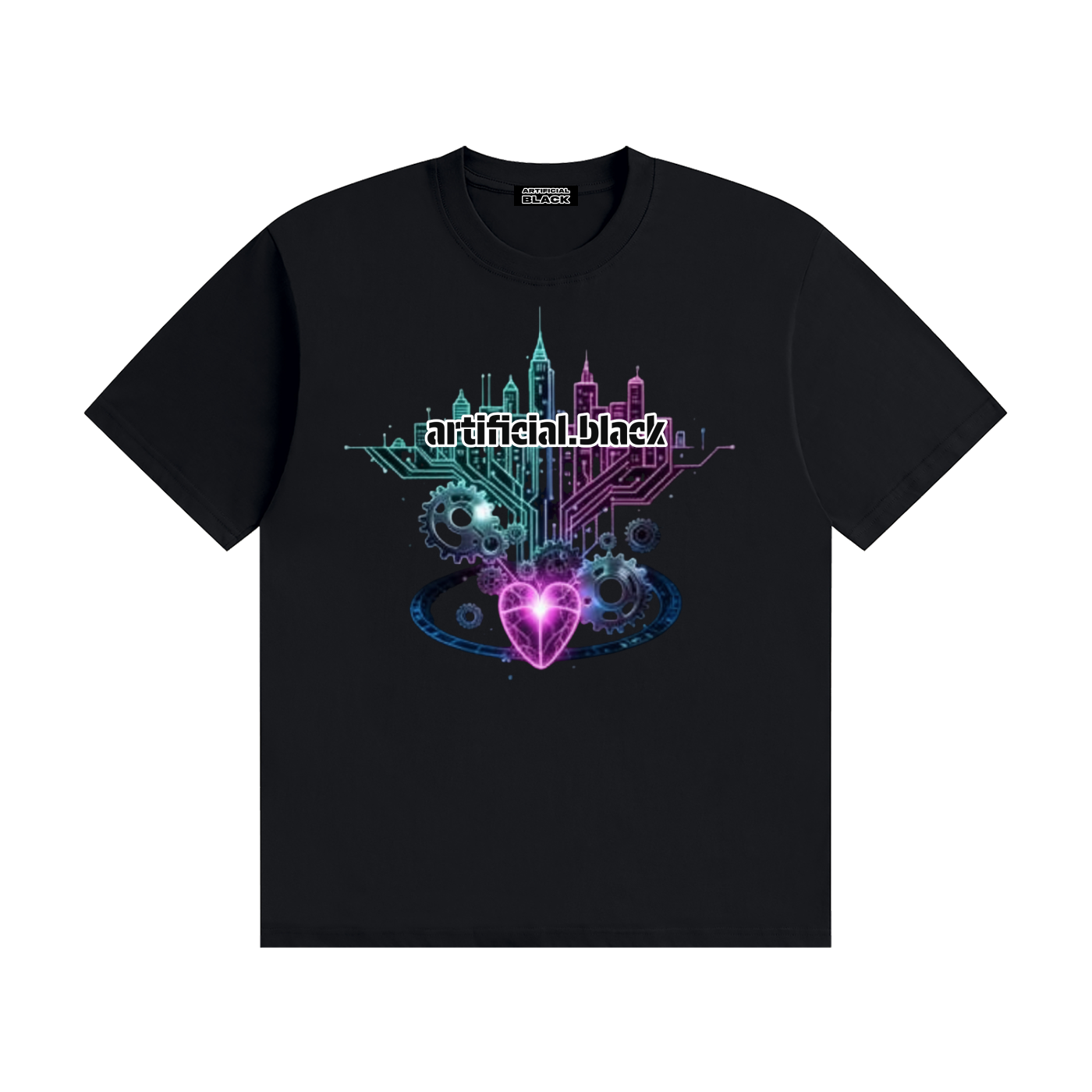 Neon Shadows Seamless T