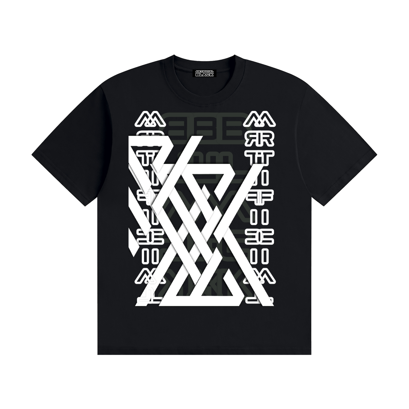 Abstract A.B. Cotton T-Shirt