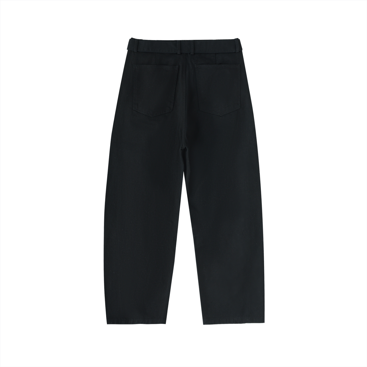 Digital Logo Barrel-leg Chino Pants