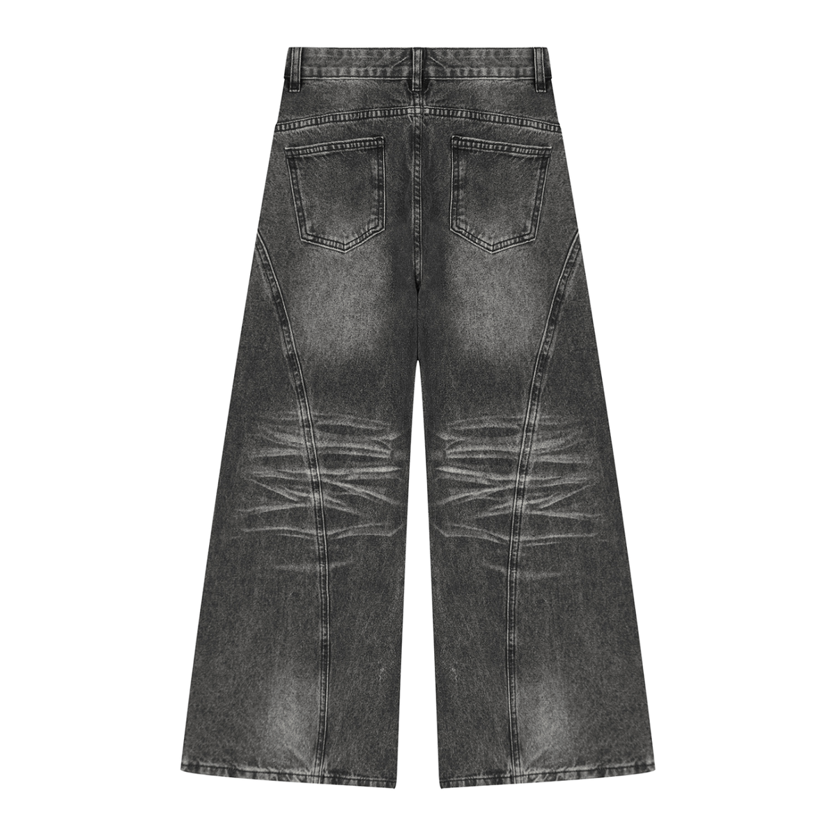 Women’s Vintage Wash Wide Leg Digital Denim