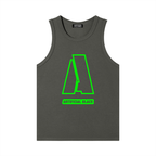 Men's Heavyweight Ribbed Branded Tank Top