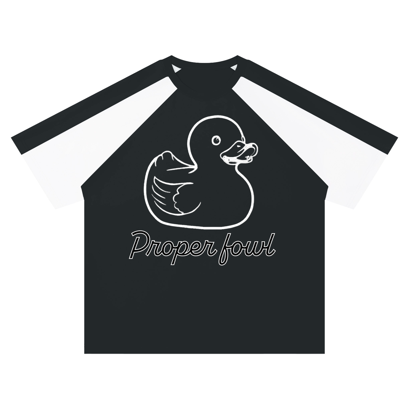 Unisex Color Block Raglan T-Shirt