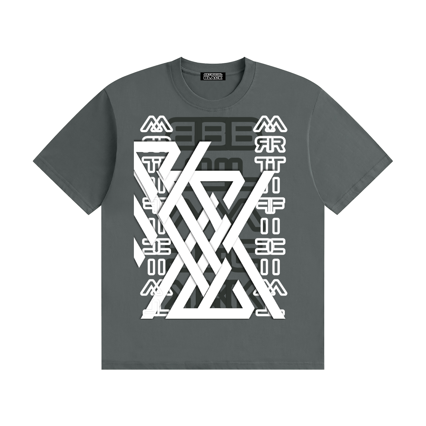 Abstract A.B. Cotton T-Shirt