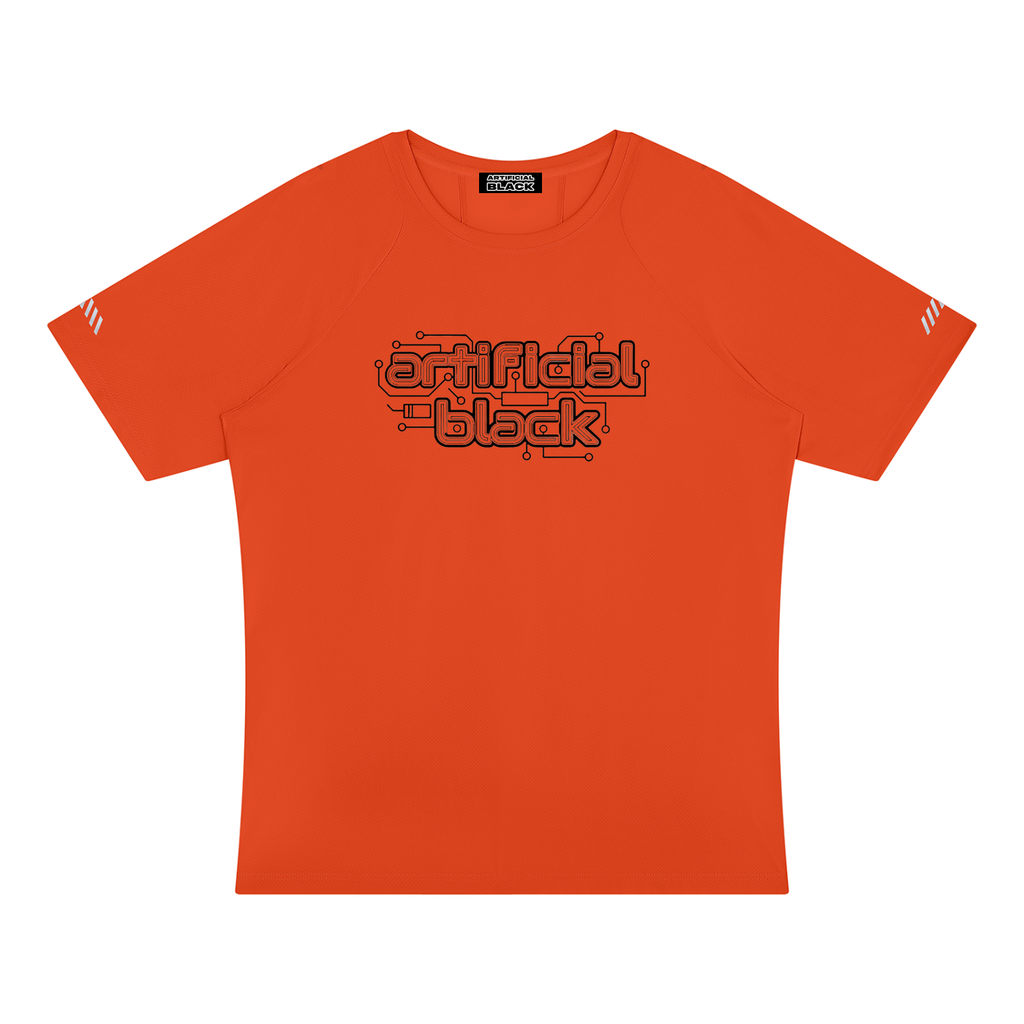 Men’s Reflective Digital Logo T
