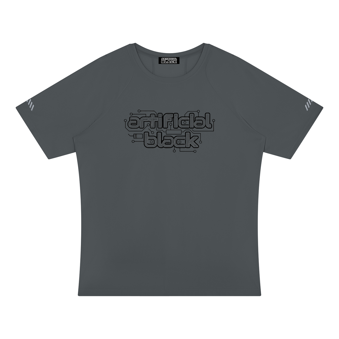 Men’s Reflective Digital Logo T