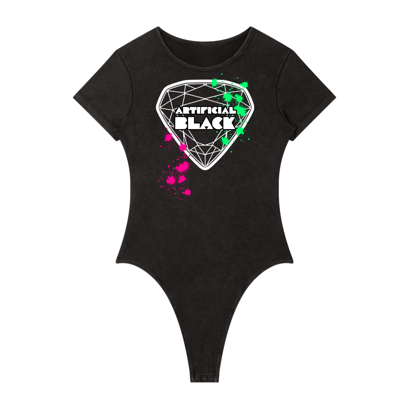 Women's Mineral Wash Crewneck Bodysuit