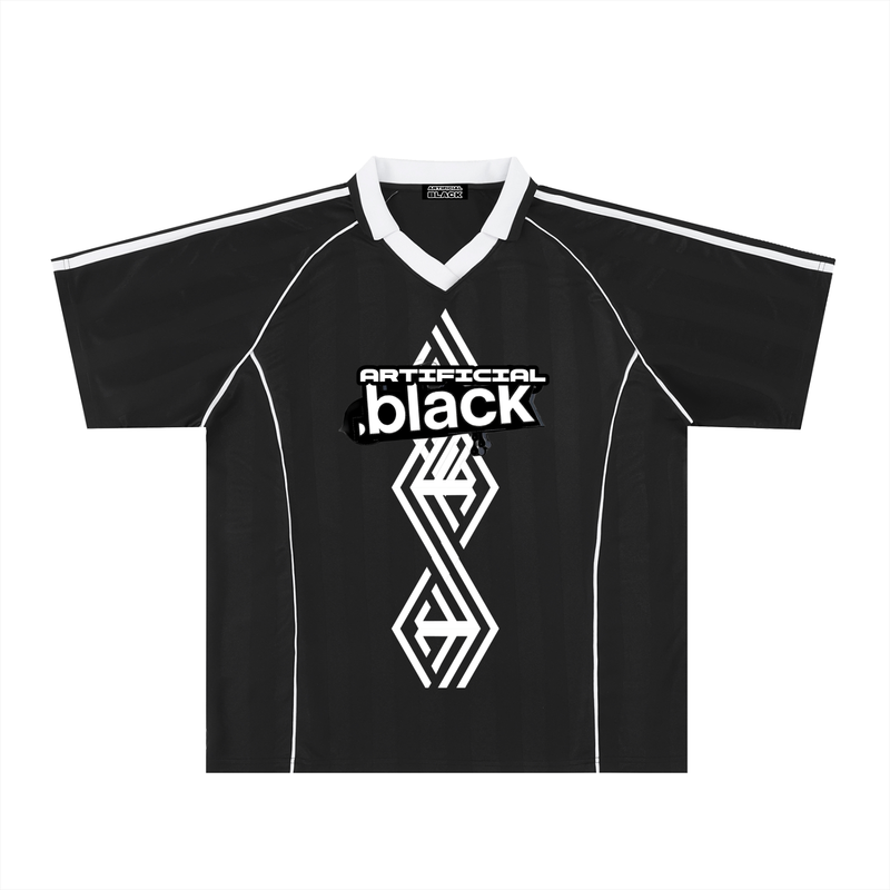 Shadow Stripe Collared Soccer Jersey