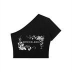 Women's One-Shoulder Crop T-Shirt