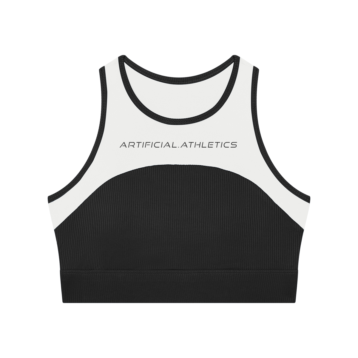 Women’s Artificial Athletics Paneled Crop Yoga Tank Top
