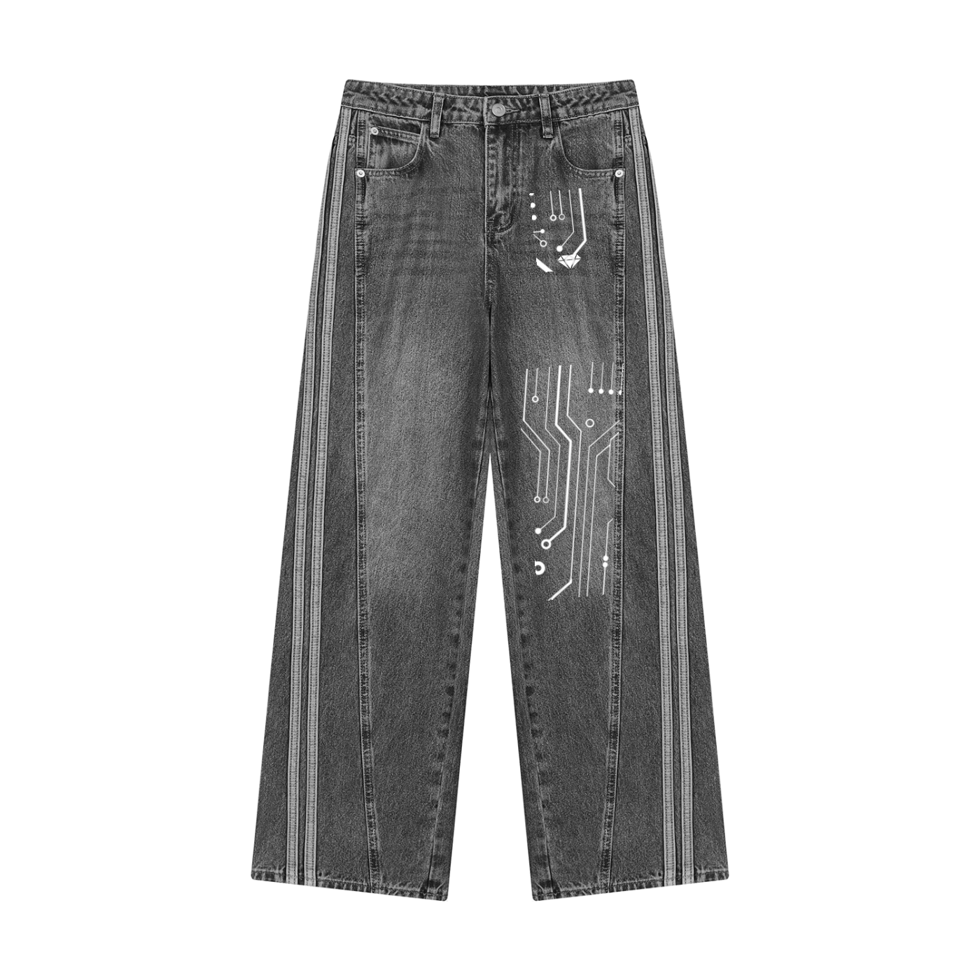 Women’s Wide Leg Digital Denim