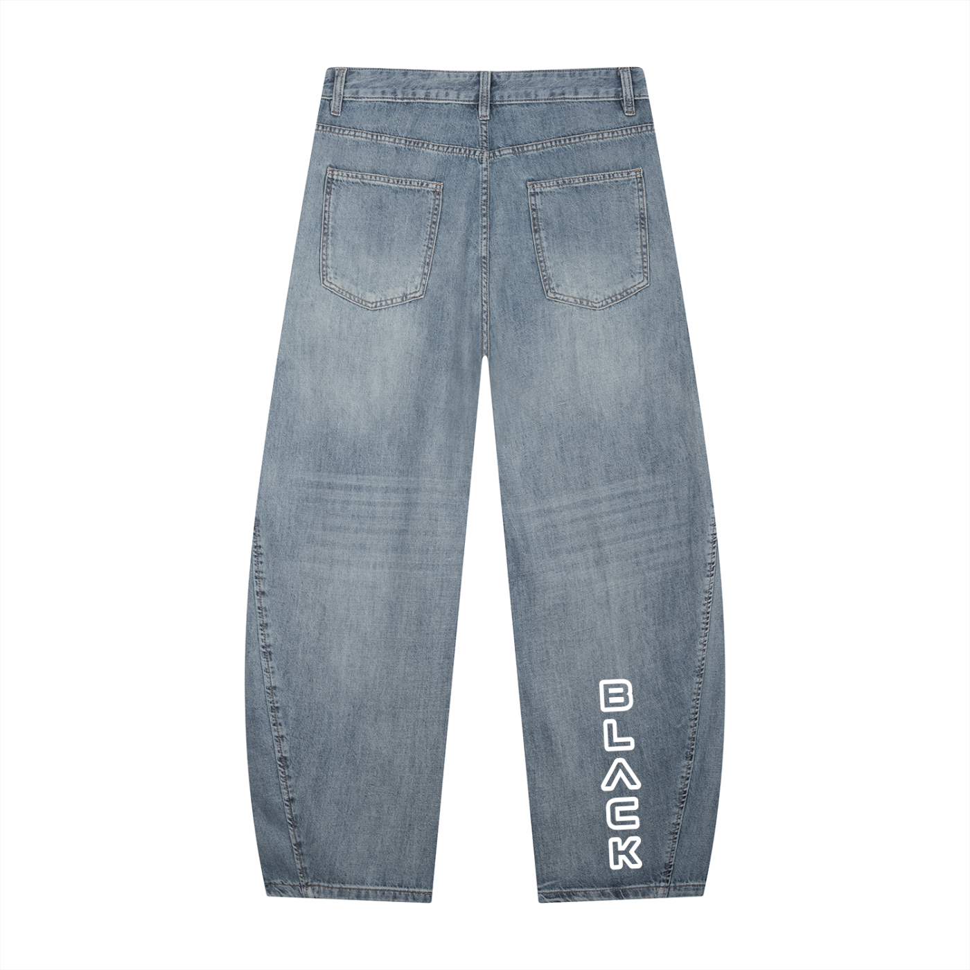 Men's High Tech Barrel Leg Jeans