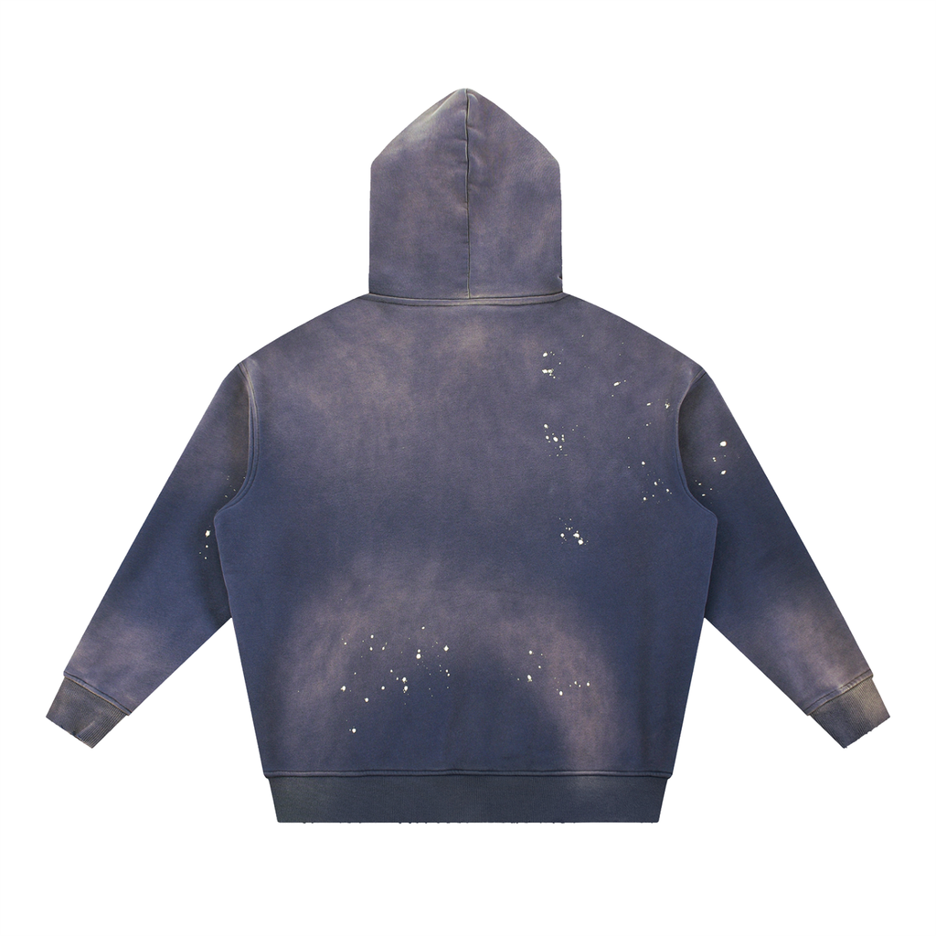 Diamonds In The Rough Frayed Fleece Hoodie