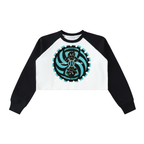 "Time Spiral Cropped Sweatshirt"