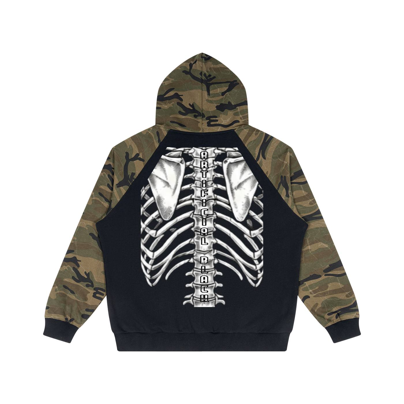 Unisex X-ray Camo Hoodie