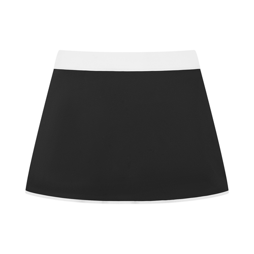 Jupe-short trapèze color block pour femme