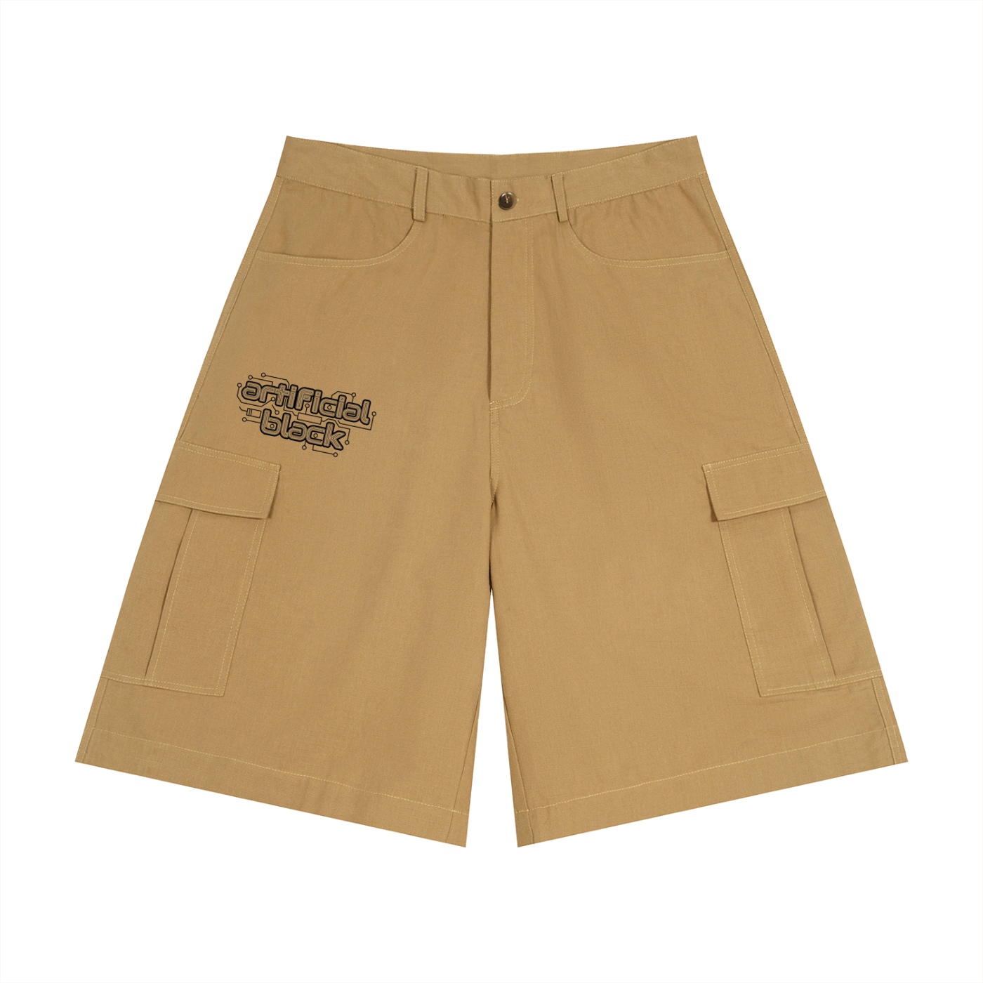 Digitally Enhanced Safari Cargo Shorts