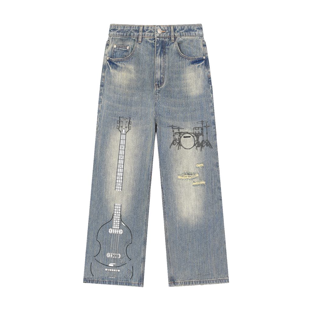 Drum -n- Bass Reclaimed'93 Vintage Wash Denim