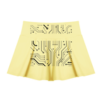 Women’s Digitally Enhanced Pleated A-Line Skirt