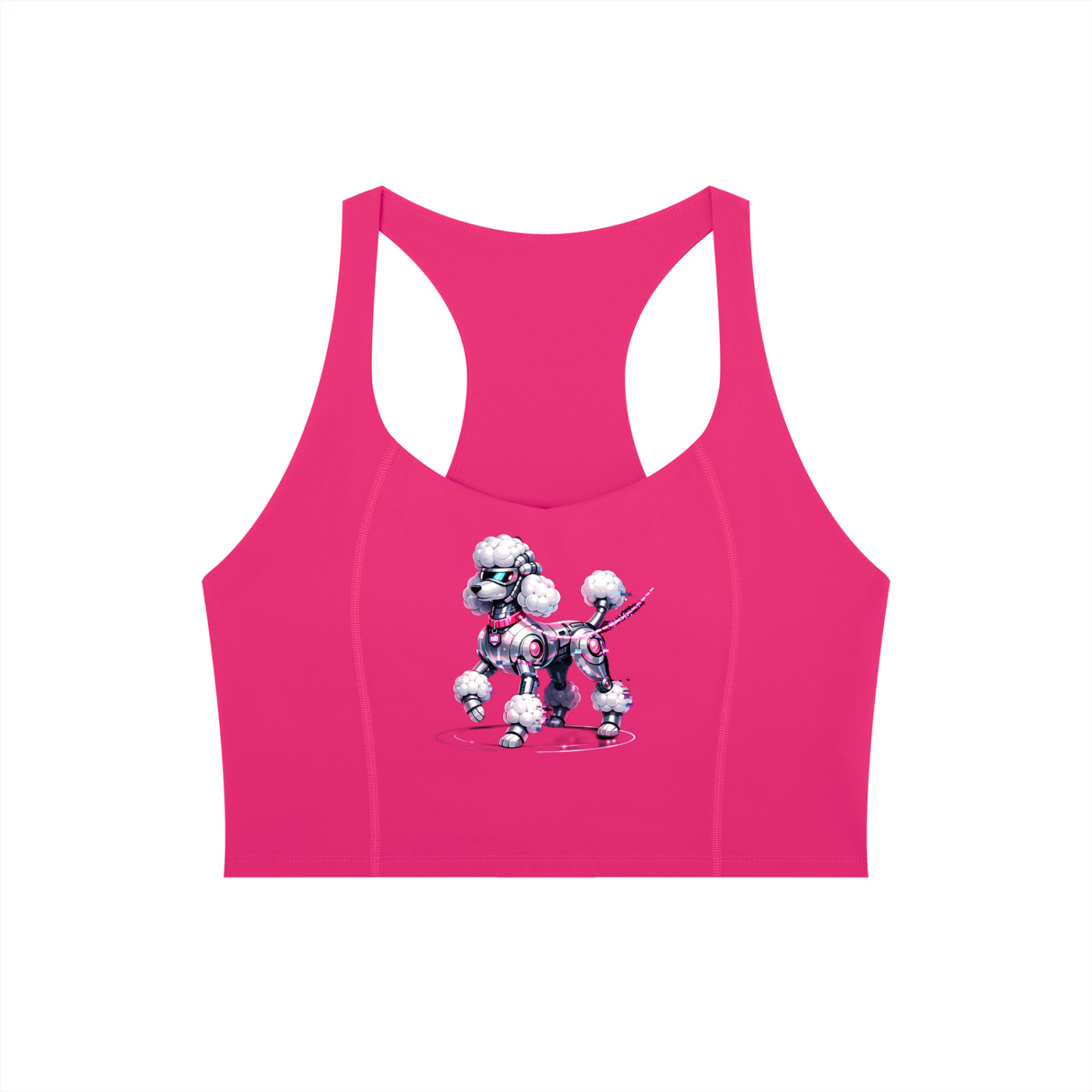 Women’s Digital Poodle Yoga Tank