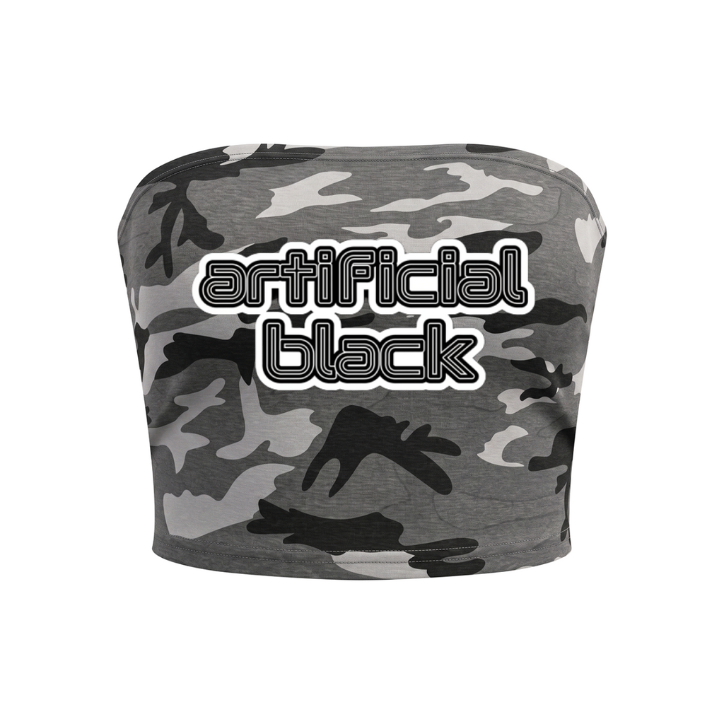 Women’s Camo Cropped Tube Top