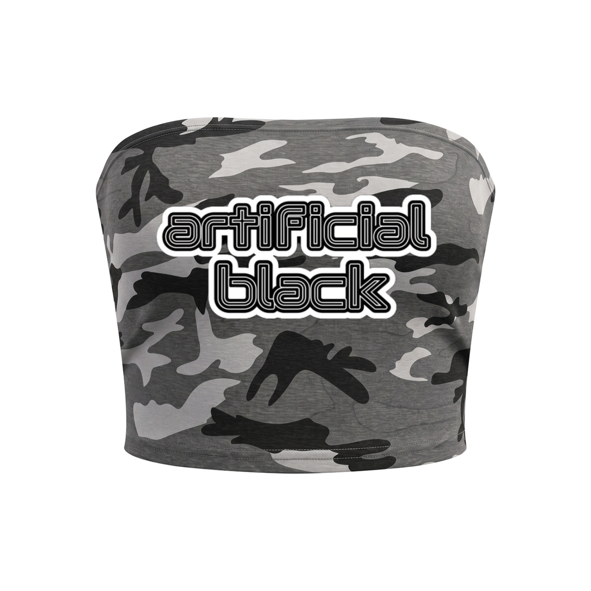 Women’s Camo Cropped Tube Top