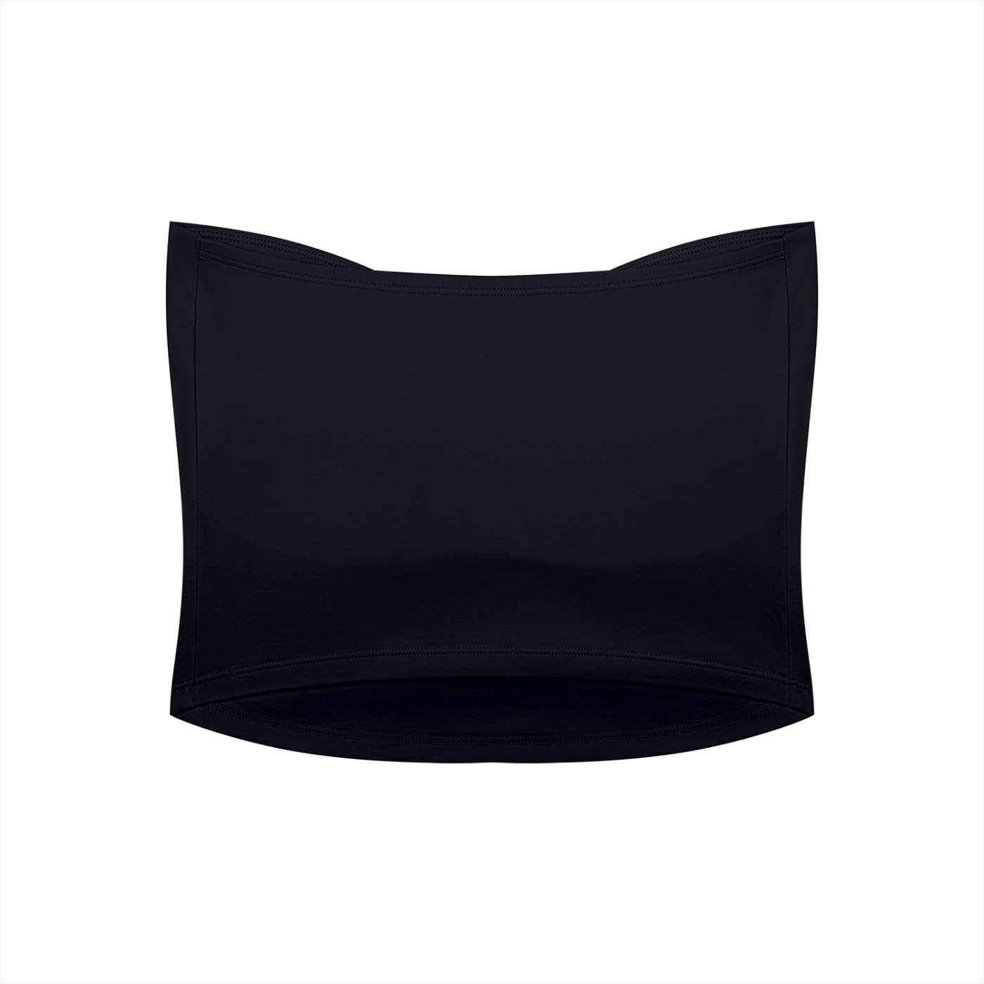 Women's Ruched Cropped Tube Top