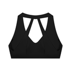 Women's Halter Cropped Sports Bra