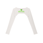 Women’s Artificial Athletics Cutout Long Sleeve Yoga Shrug
