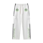 Side Stripe Straight-Leg Pants