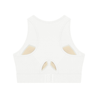 Women’s Artificial Athletics Paneled Crop Yoga Tank Top