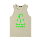 Men's Heavyweight Ribbed Branded Tank Top