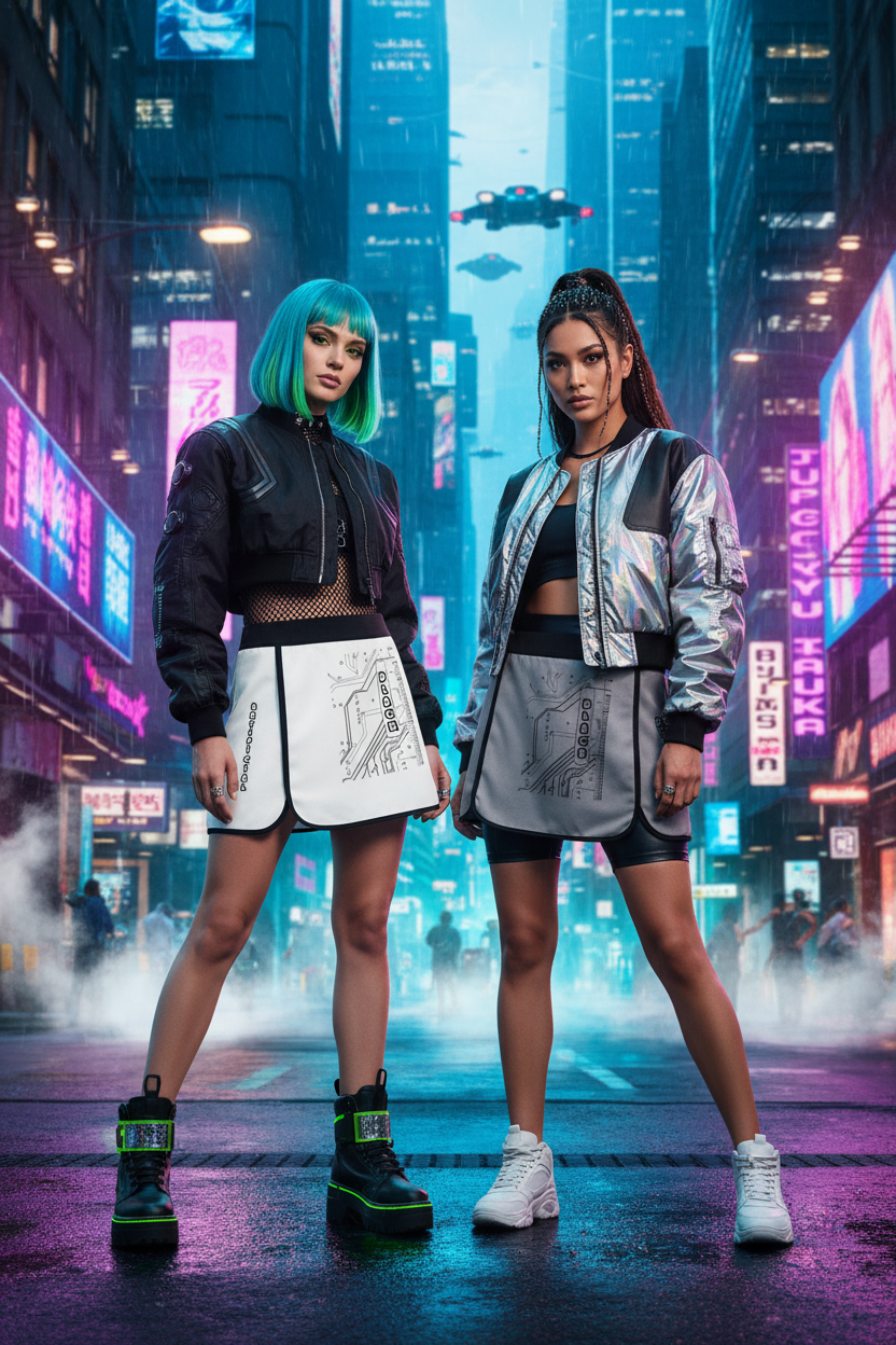 Women's Digital A-Line Skort