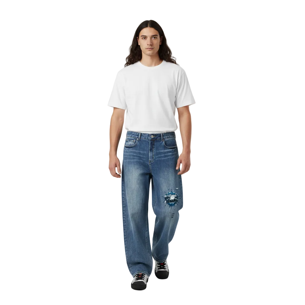 Antimatter Splash Sun Fade Jeans