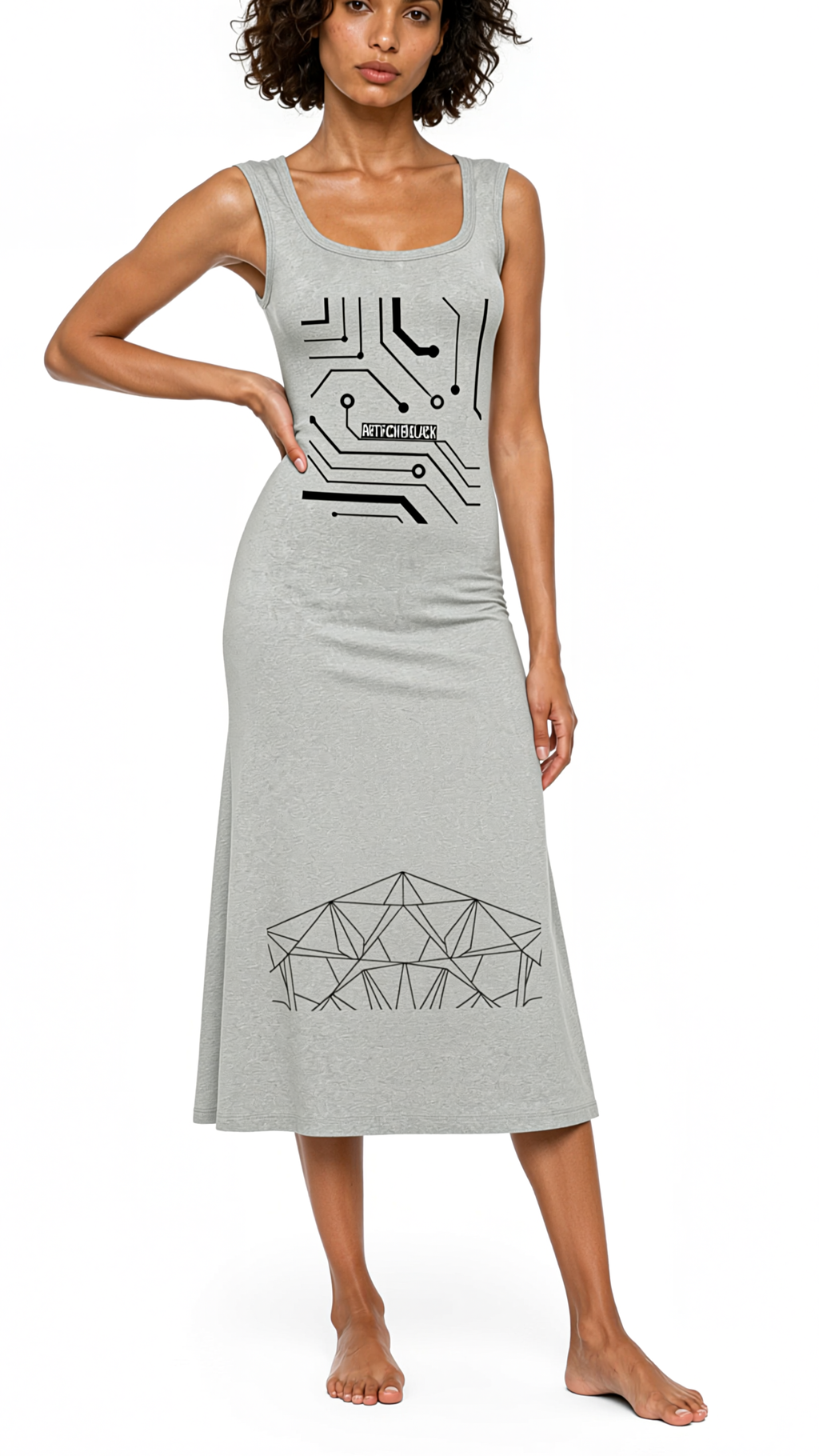 Women's Slim Sleeveless Dress